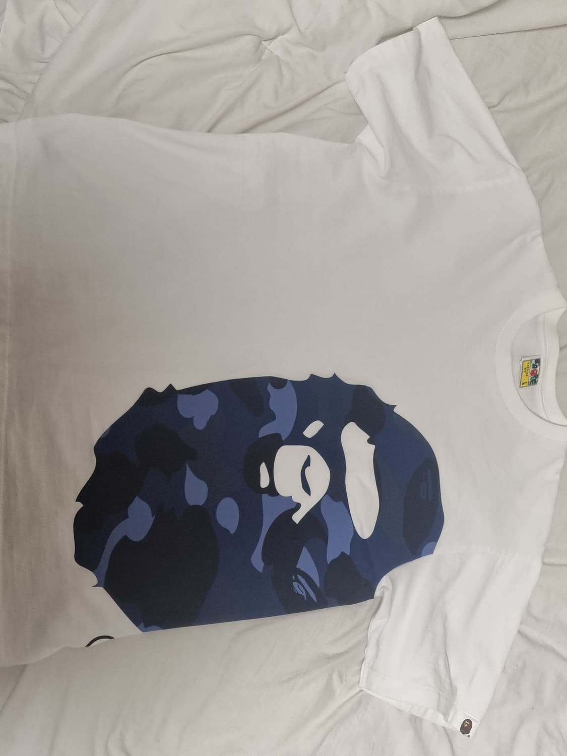 베이프 컬러 카모 사이드 빅 에이프 헤드 티 반팔 bape camo 상품이미지3