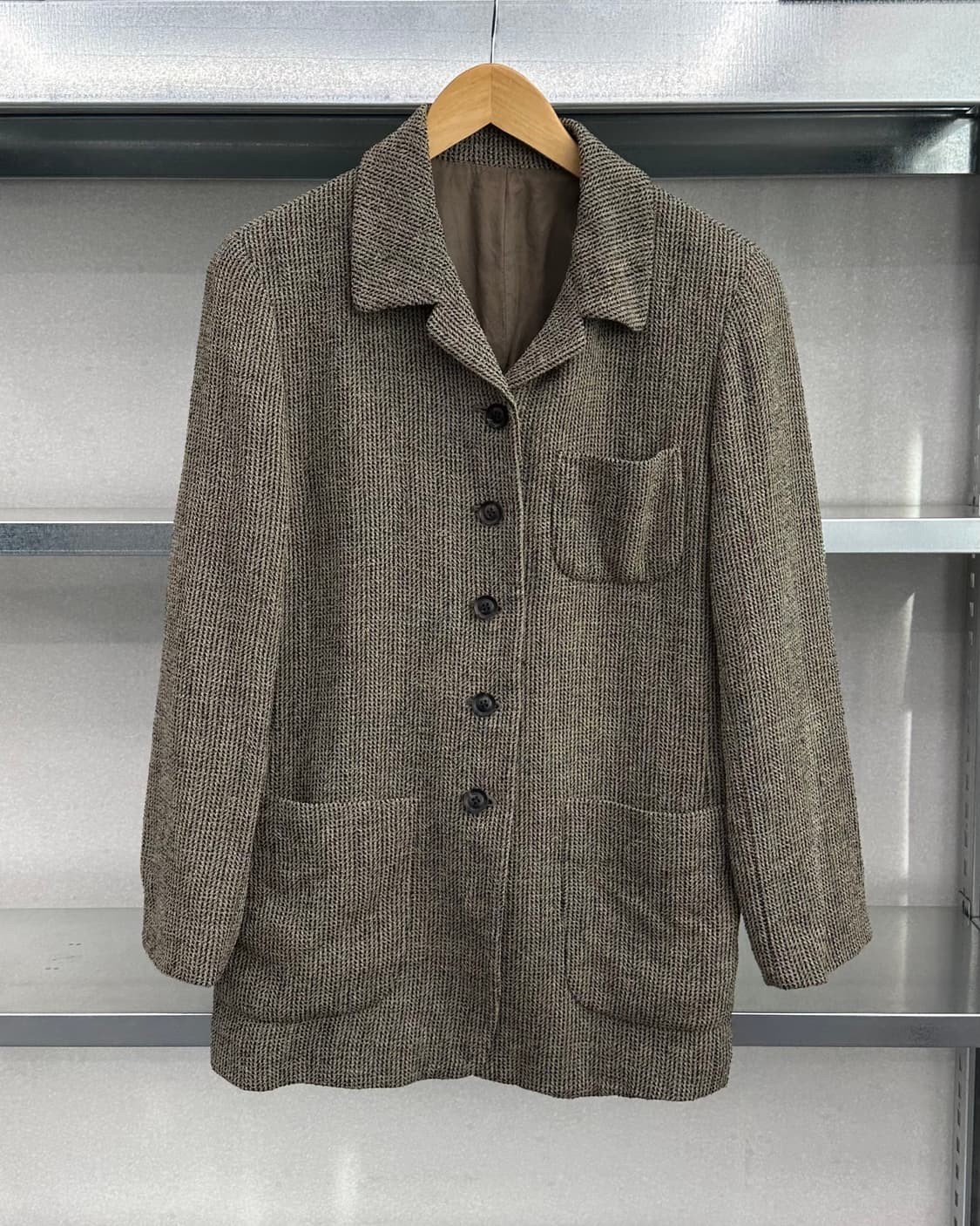 (WOMEN)빈티지 울 블레이져-M1460 상품이미지2