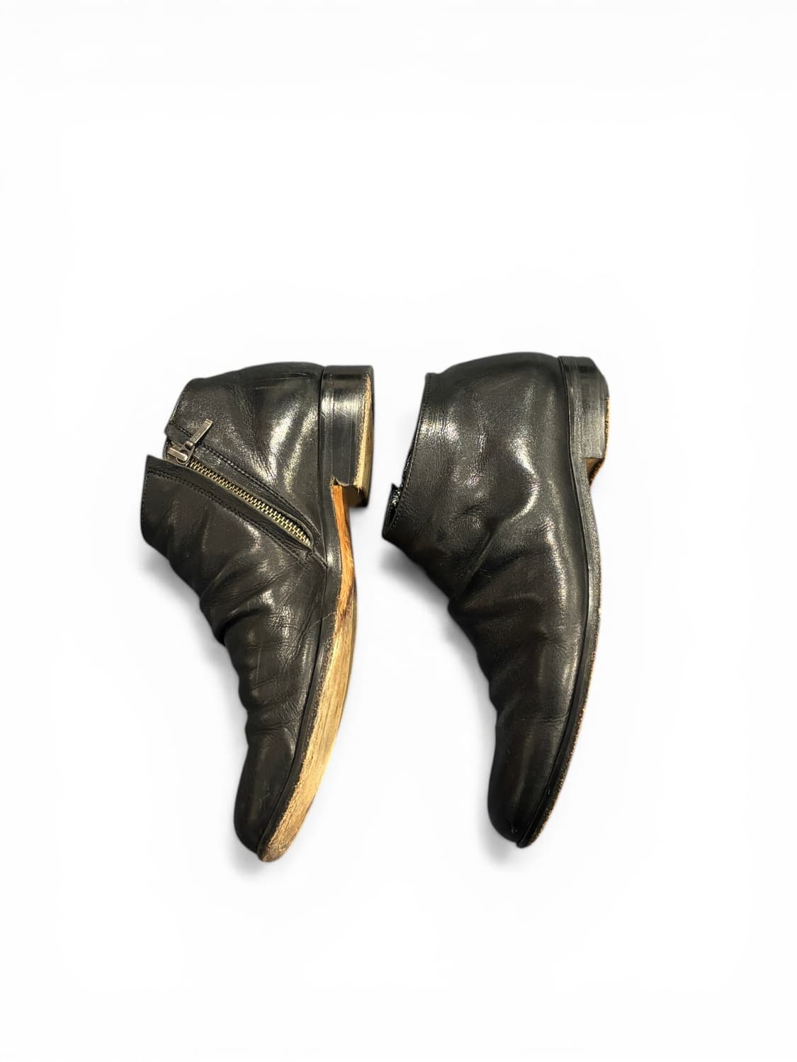PADRONE Black Zip Boots Size 40 상품이미지2