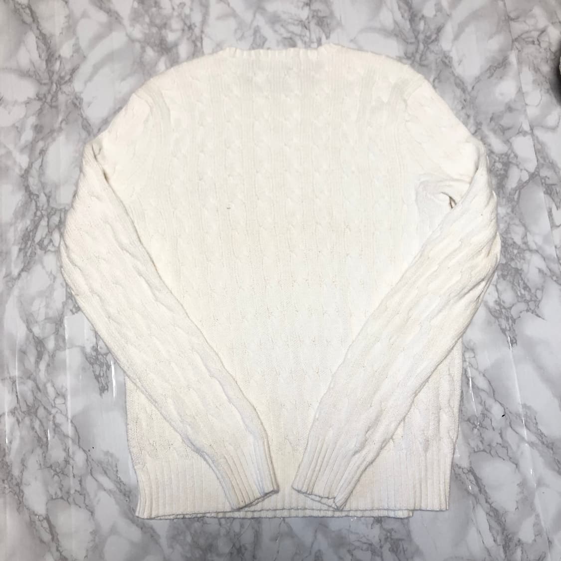 폴로 랄프로렌 니트 꽈배기 남성용 상태굿 상품이미지3