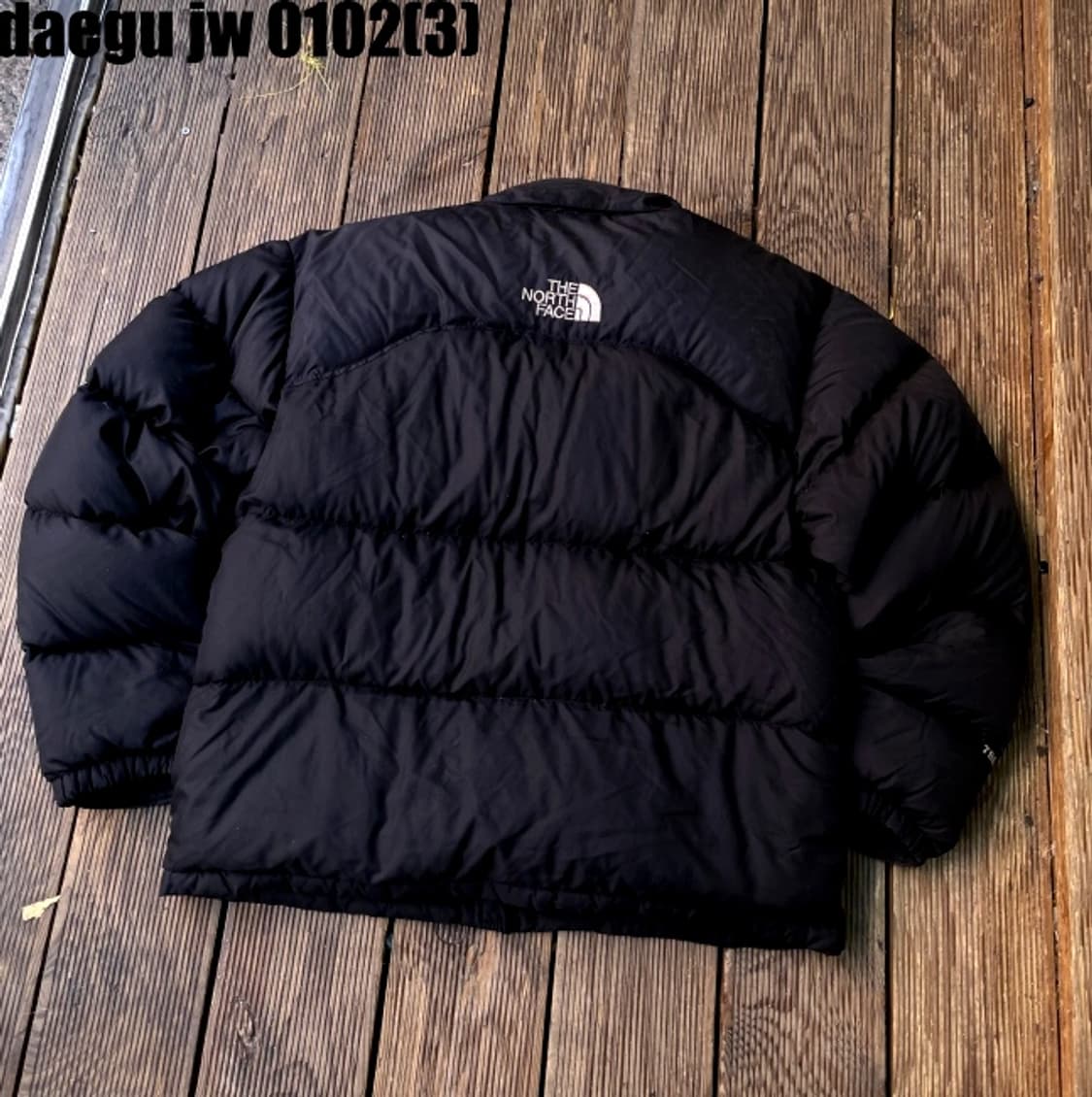 노스페이스 구형 미들로고 눕시 패딩 상품이미지7