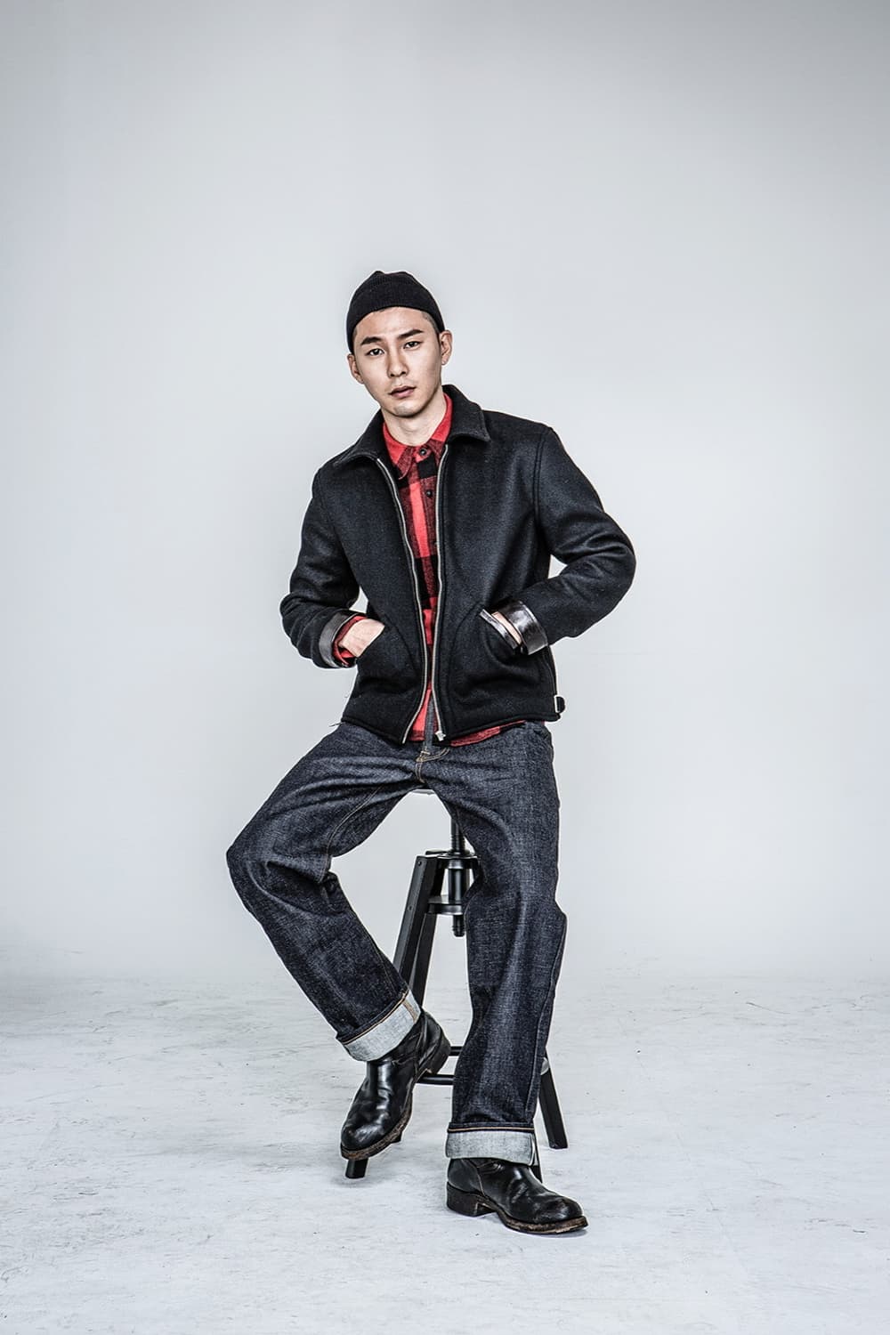 니들워크 울 스포츠 자켓 40사이즈 상품이미지4