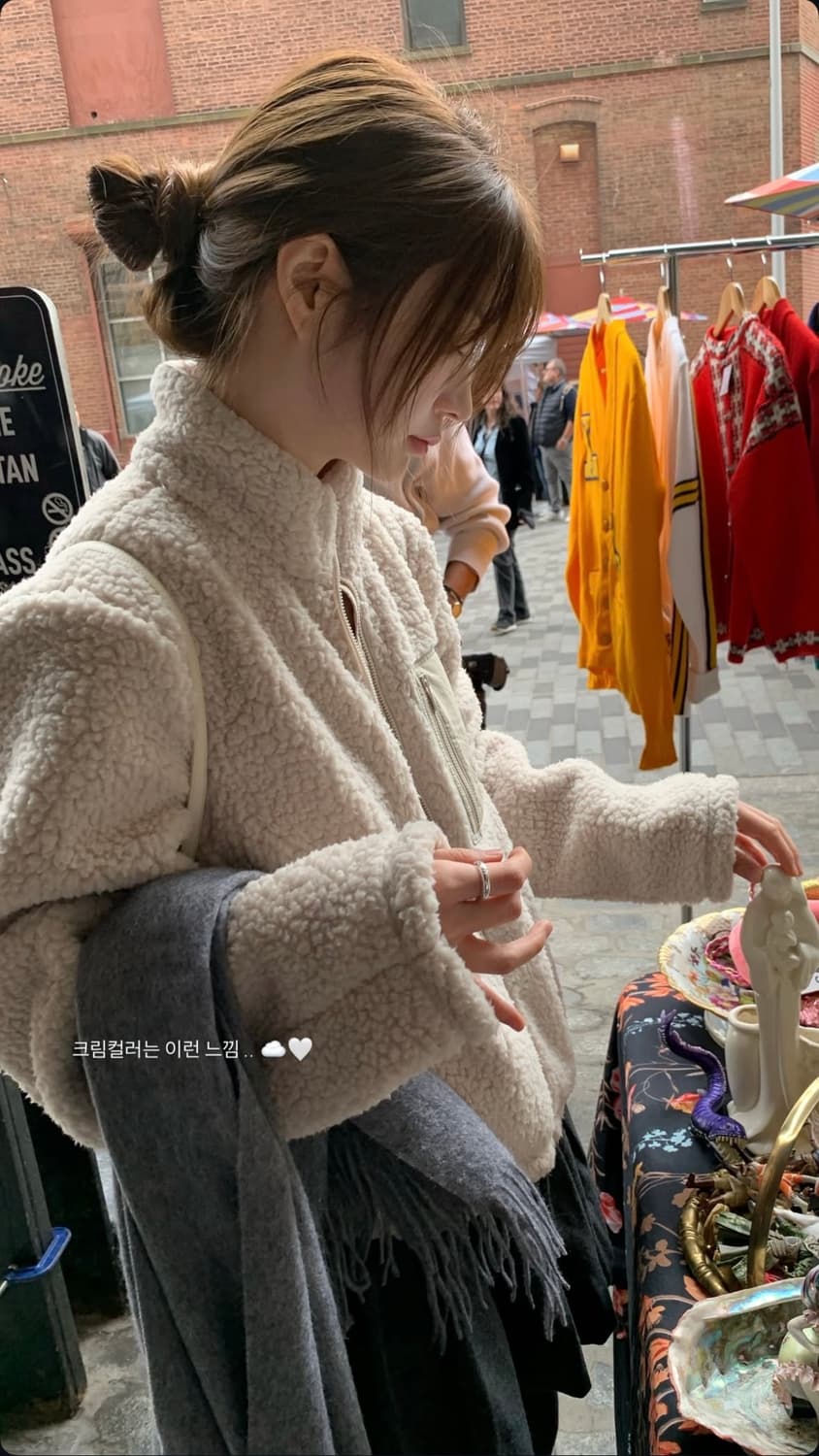 더바넷 플리스 후리스 Flock Fleece Zip-Up Jacket 상품이미지3