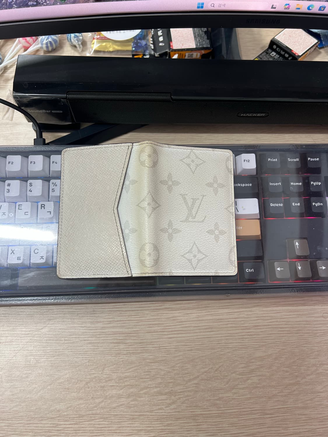 루이비통 모노그램 오거나이저 화이트 상품이미지9