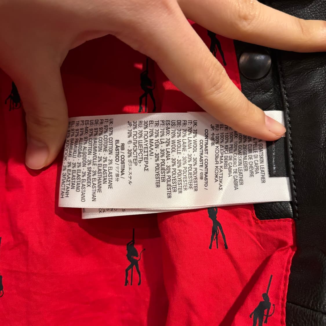 [새상품]diesel 디젤 피닉스 바시티 울 자켓 상품이미지9