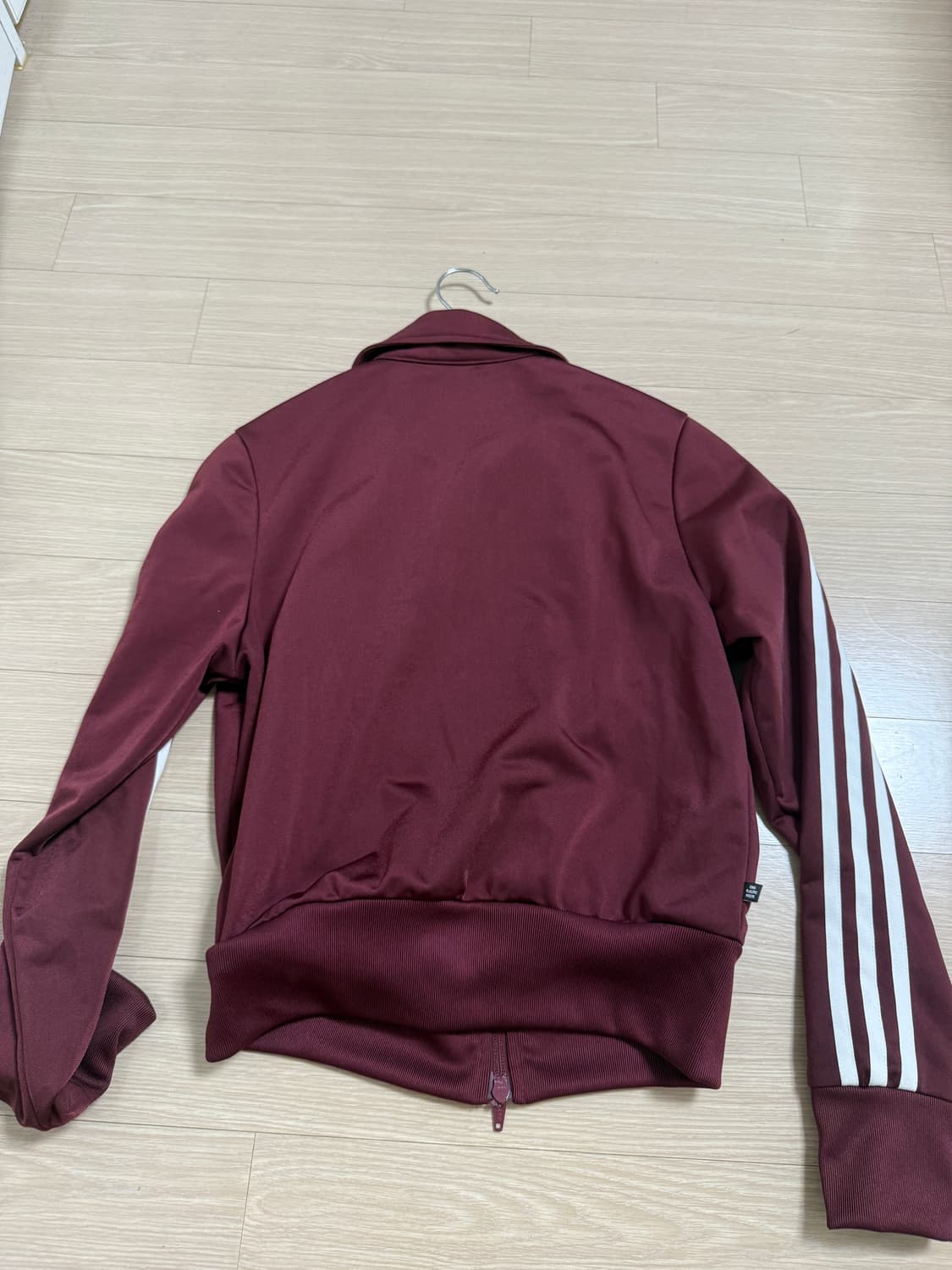 IB7406 아디다스 파이어버드 트랙 자켓 쉐도우 레드 버건디 S 상품이미지2