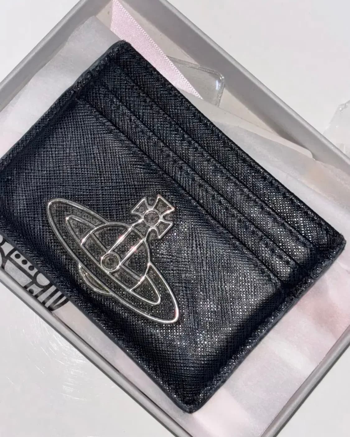 비비안웨스트우드 사피아노 씬 라인 orb 카드지갑 상품이미지1