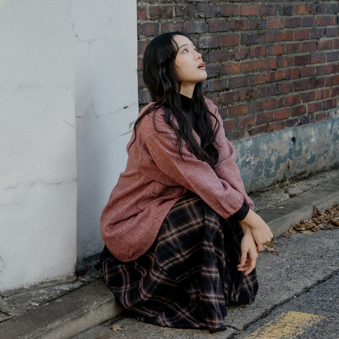 하나모요 헤링본 블라우스 상품이미지3