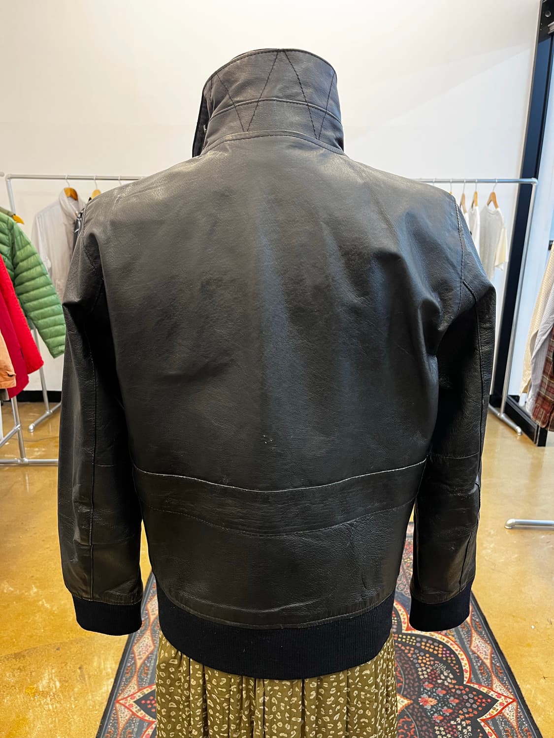 Mangrove 피그 스킨 레더 자켓 상품이미지6