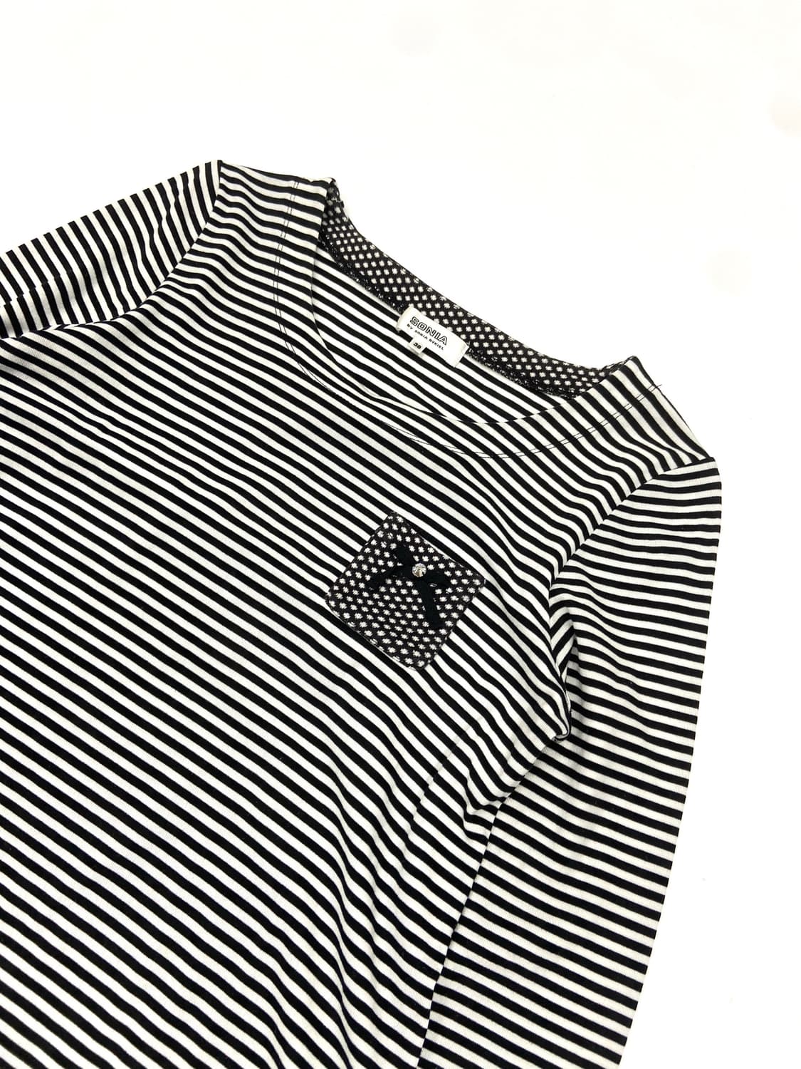 Sonia rykiel striped tee 상품이미지5