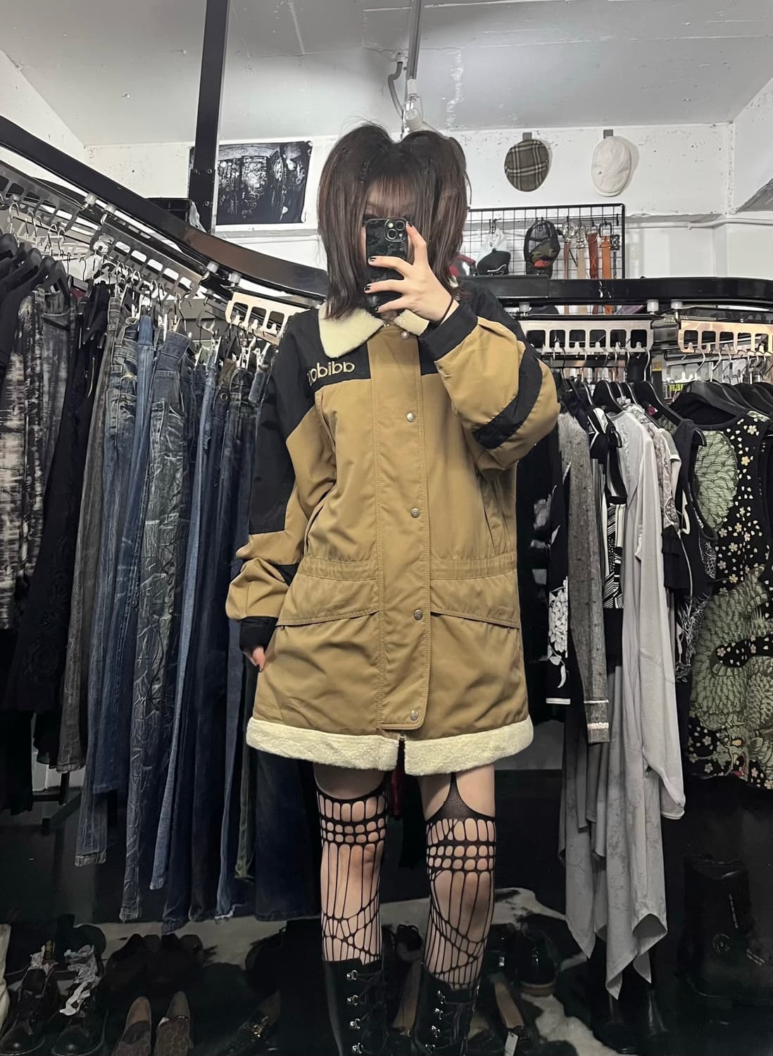 아디다스 퍼 안감 자켓 상품이미지1