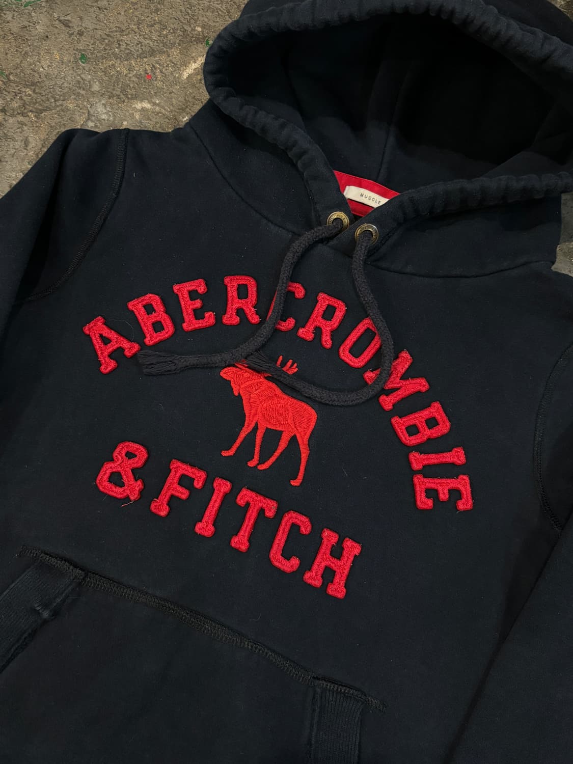 아베크롬비 네이비 후드티 상품이미지6