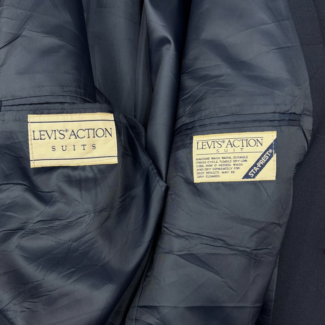 80's 리바이스 액션 수트 자켓 상품이미지5