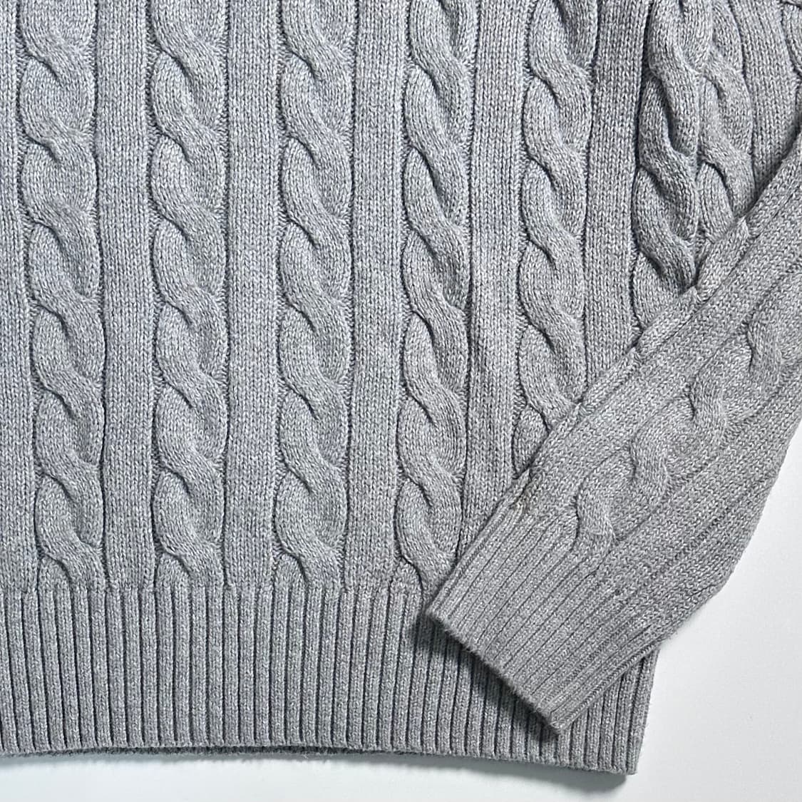 폴로 랄프로렌 그레이 케이블 니트  상품이미지4