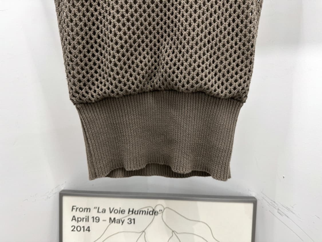 GRACE CONTINENTAL 네트 짜임 니트 베스트 (S~M) 상품이미지3