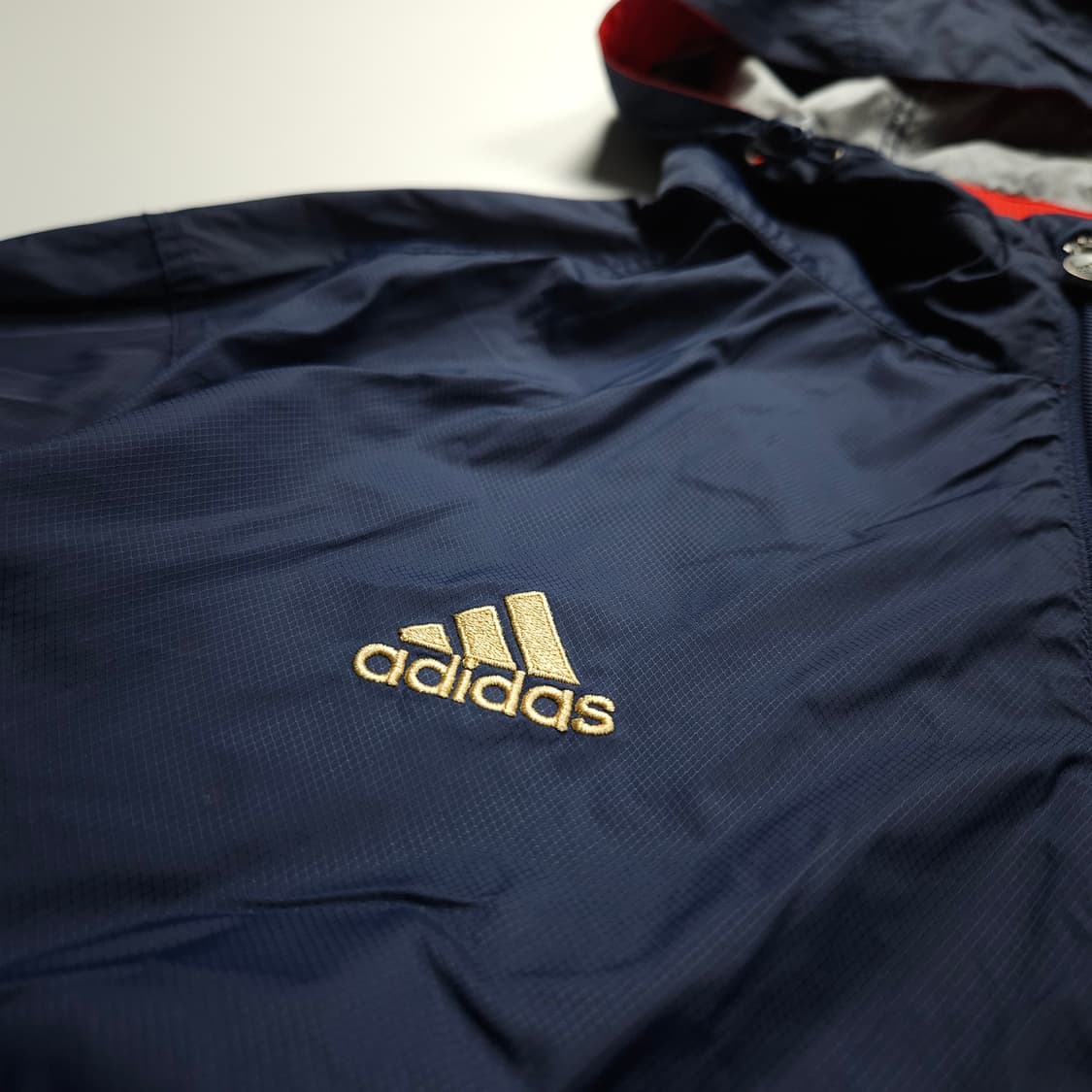 아디다스 프랑스 국대 레트로 레인 바람막이 (XL) 상품이미지4