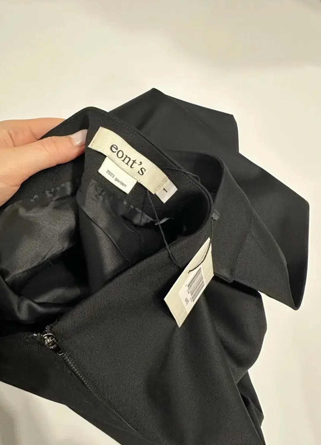 [1] 에옹쓰 가든 스커트 블랙 상품이미지3