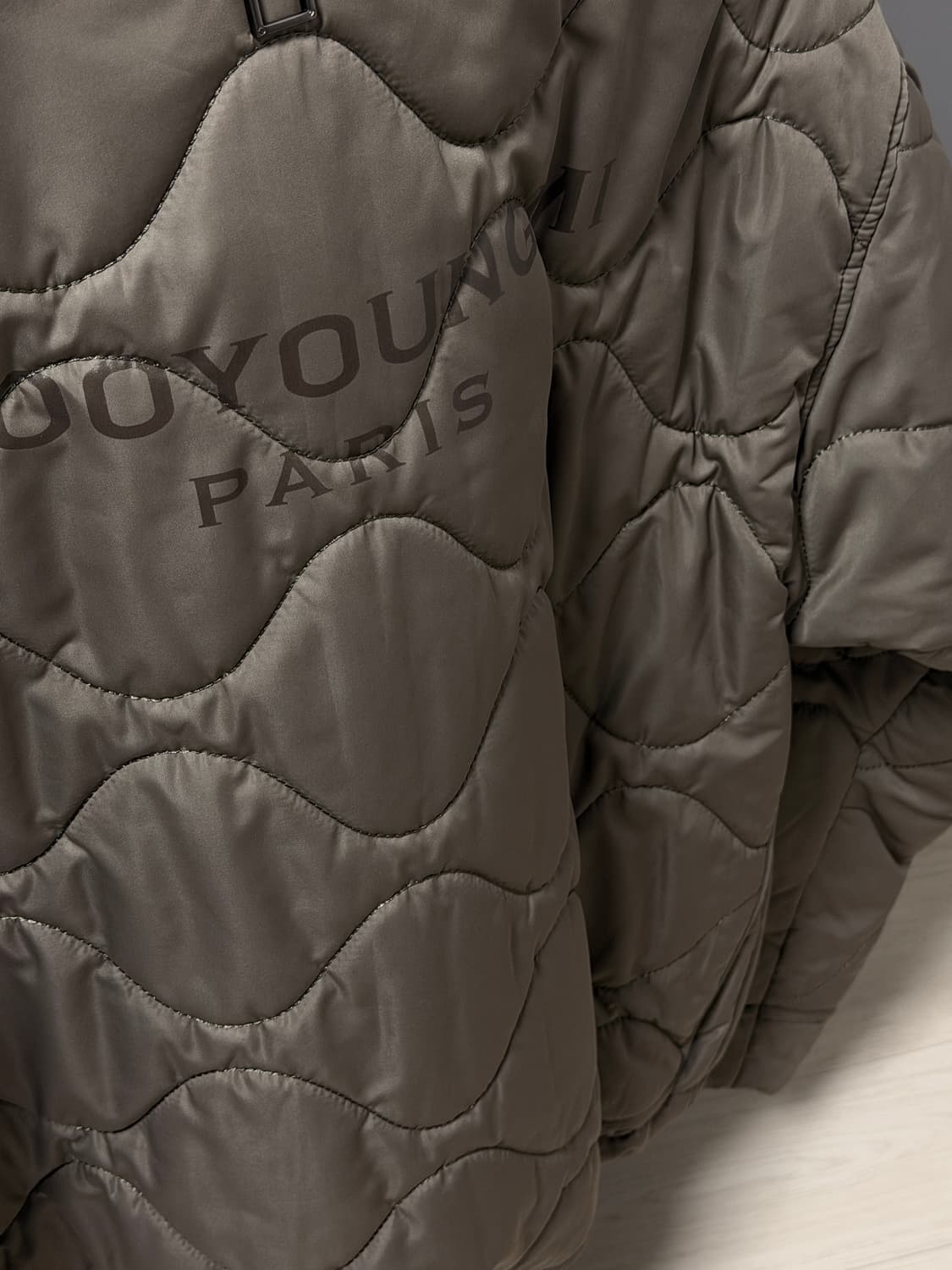 (48) 우영미 퀄팅 자켓 카키색 (택 없는 새상품) 상품이미지5