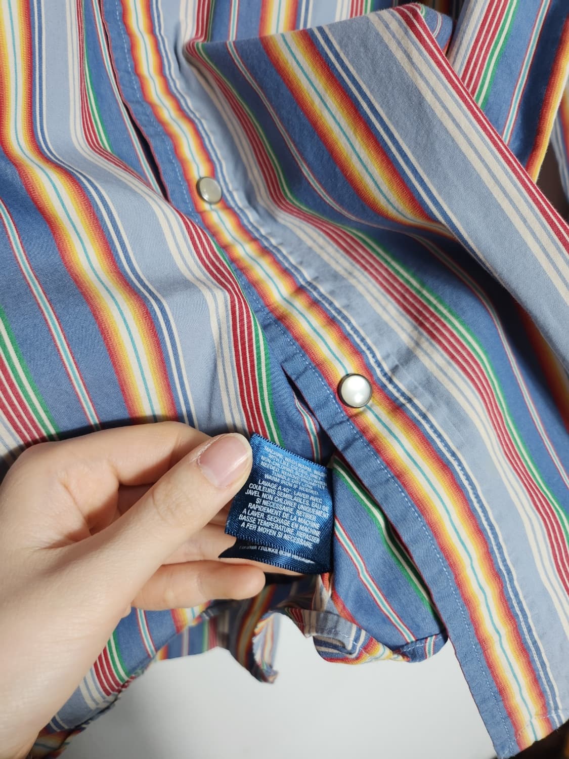 XL 폴로 랄프로렌 스트라이프 셔츠 보이즈 상품이미지4