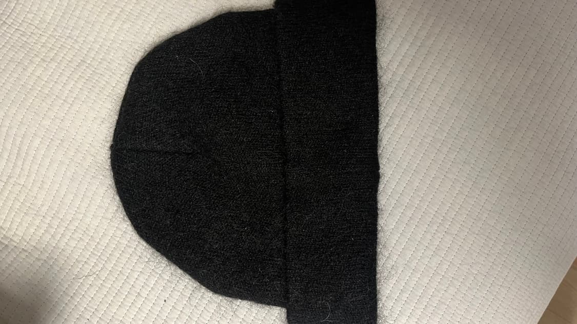 슈프림 모헤어비니 블랙 상품이미지2