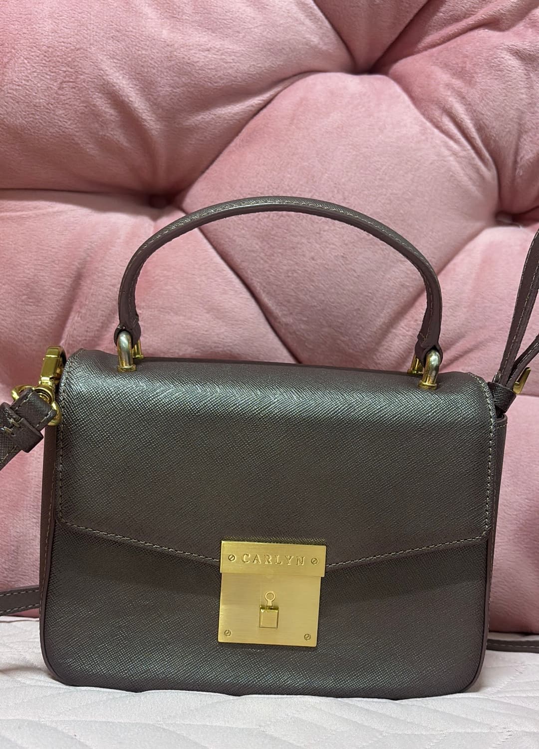 칼린 브라운 크로스백 상품이미지2