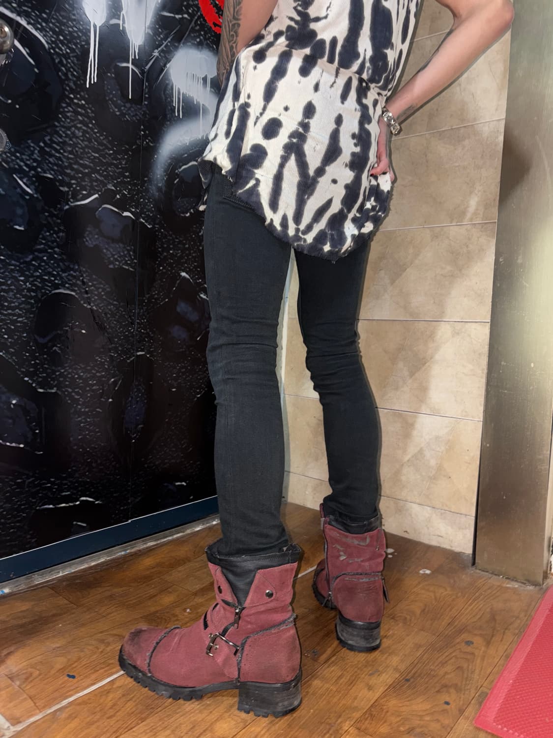 LGB Noir Quad Button Jeans 상품이미지9