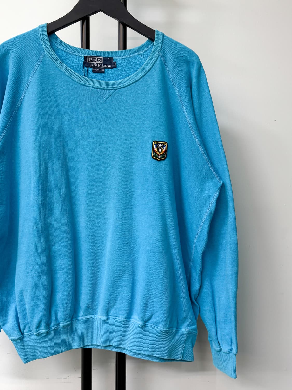 폴로랄프로렌 90s 유니 패치 스웻셔츠 상품이미지2