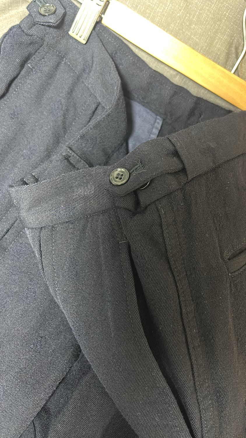 꼼데가르송 옴므 울 트라우저 팬츠 m사이즈 상품이미지5