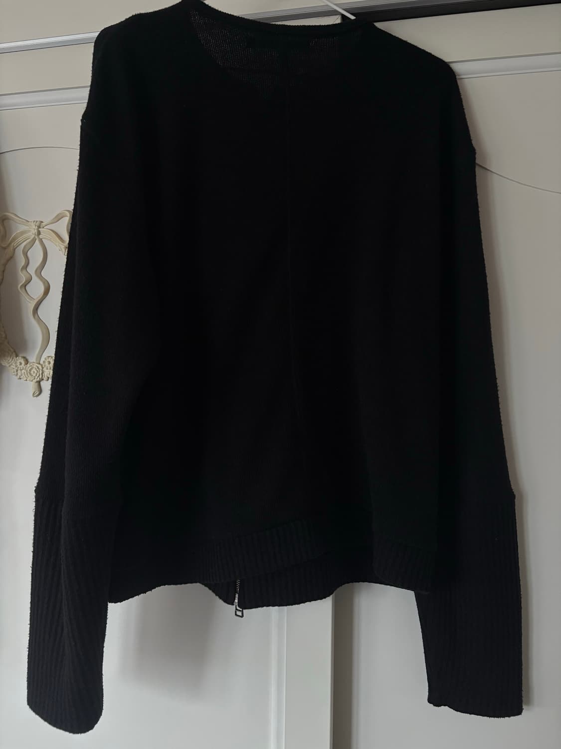 해칭룸 레이어 가디건 애쉬블랙 4size 상품이미지3