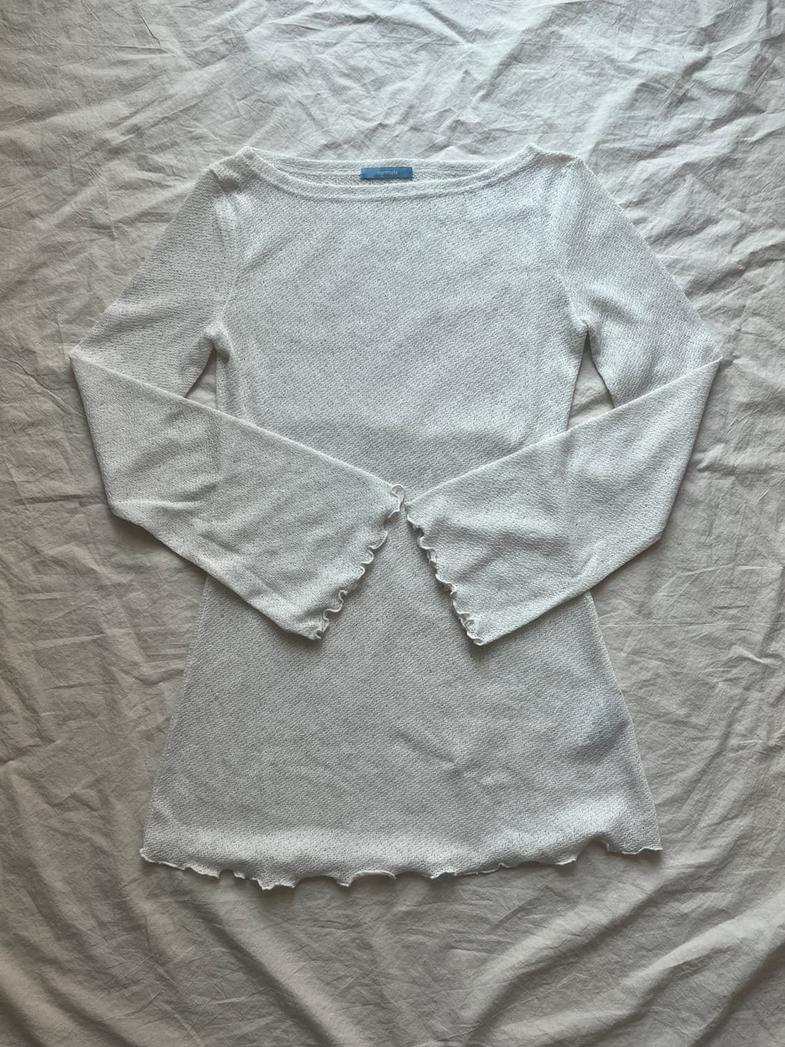 노앤뮤트 Bell Sleeves Mini Dress 상품이미지2