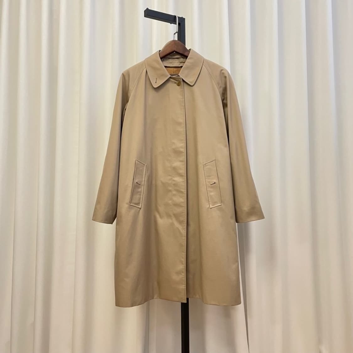 정품 버버리 남성 싱글 트렌치코트 상품이미지1