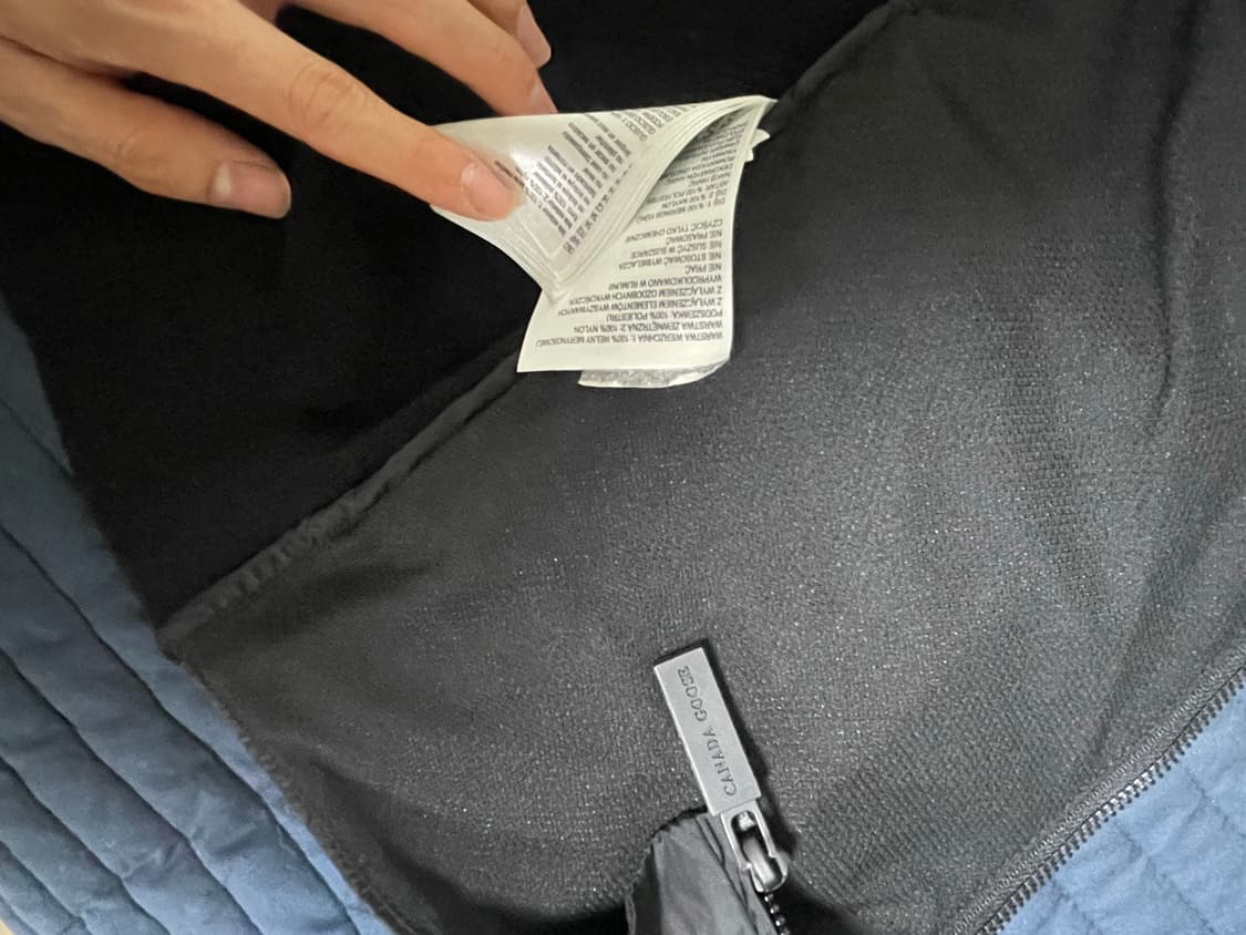 캐나다구스 여성 윈드브릿지 니트패딩 자켓 블랙 S 하이브릿지 상품이미지7