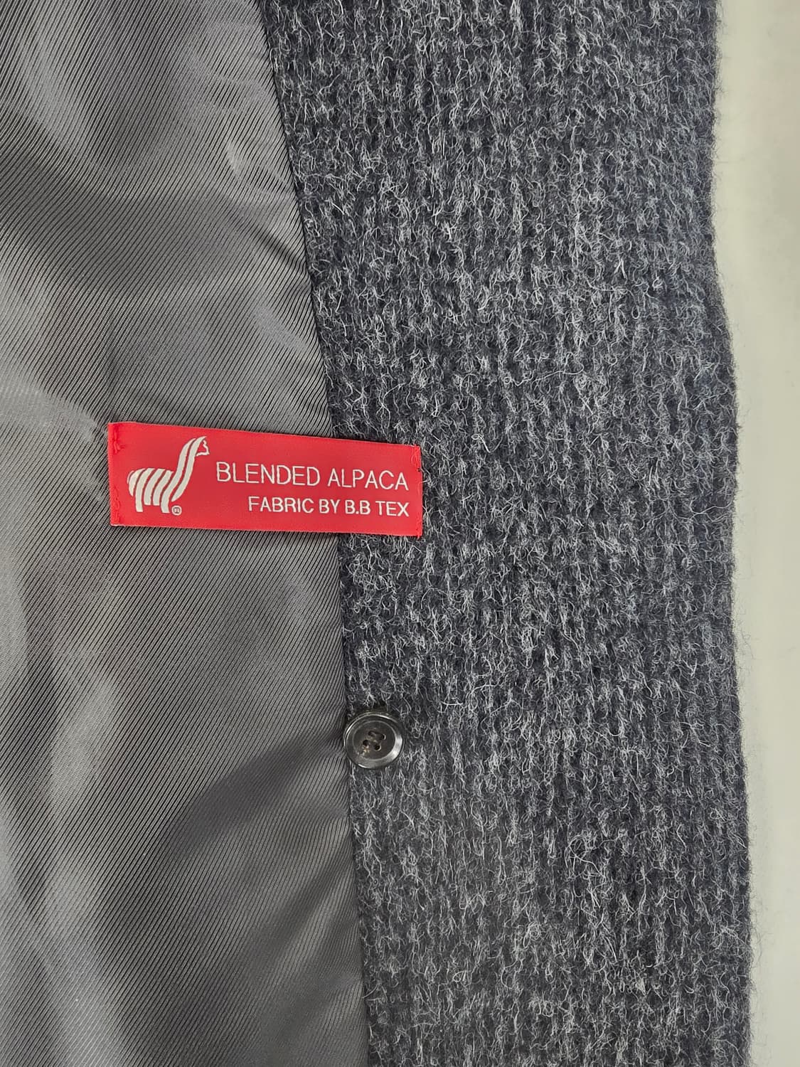 한섬 시스템 이중니트카라 트위드 겨울 자켓 상품이미지9