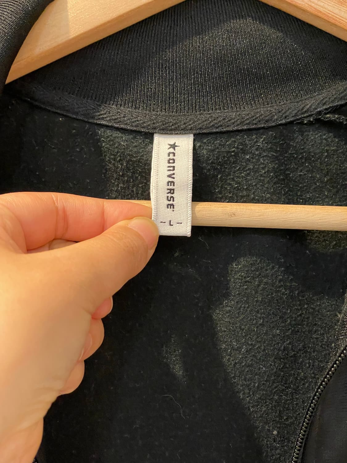 컨버스 블랙 져지 상품이미지5