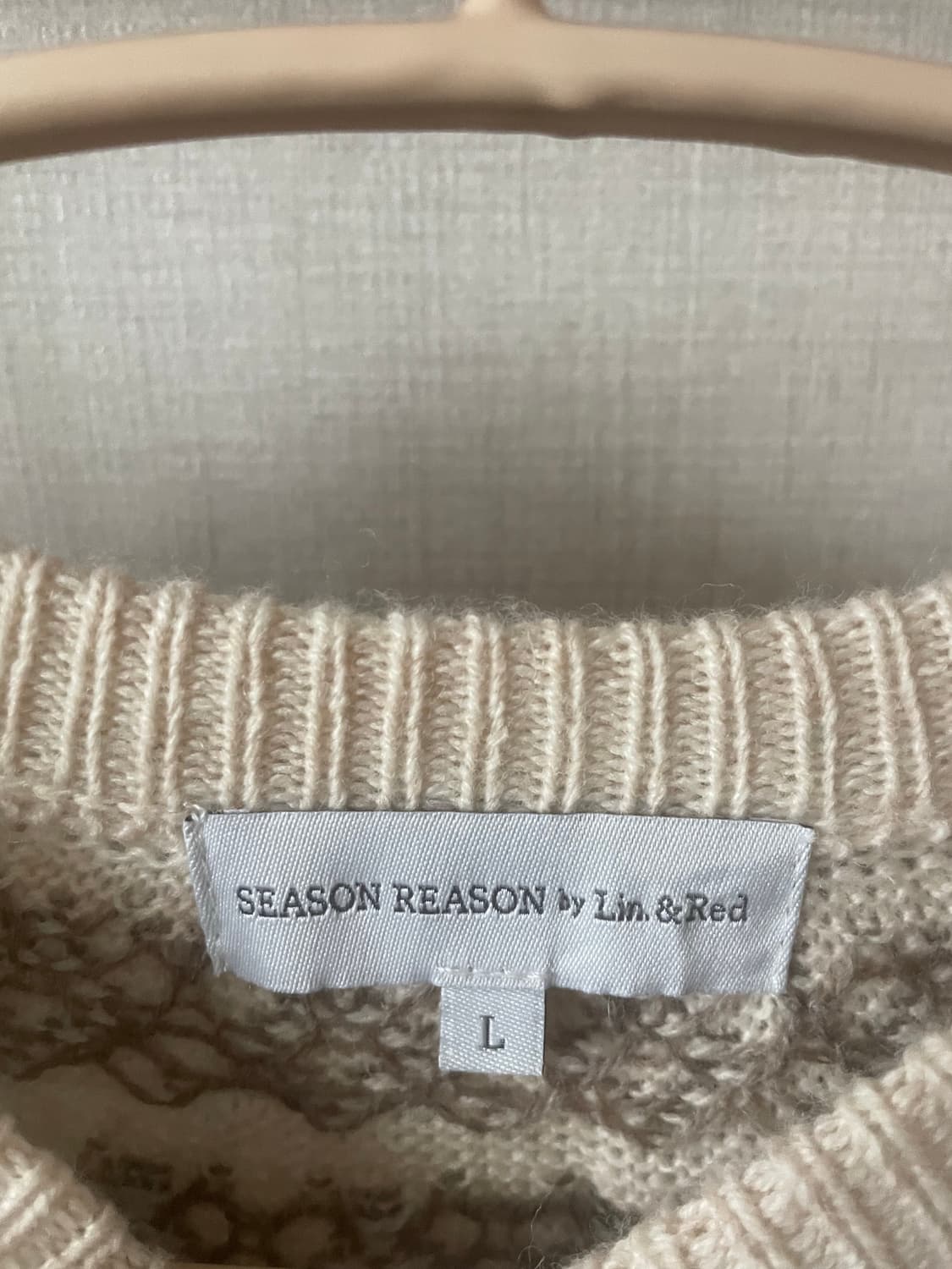 모리걸 빈티지 노르딕 니트🤎❄️ 상품이미지3