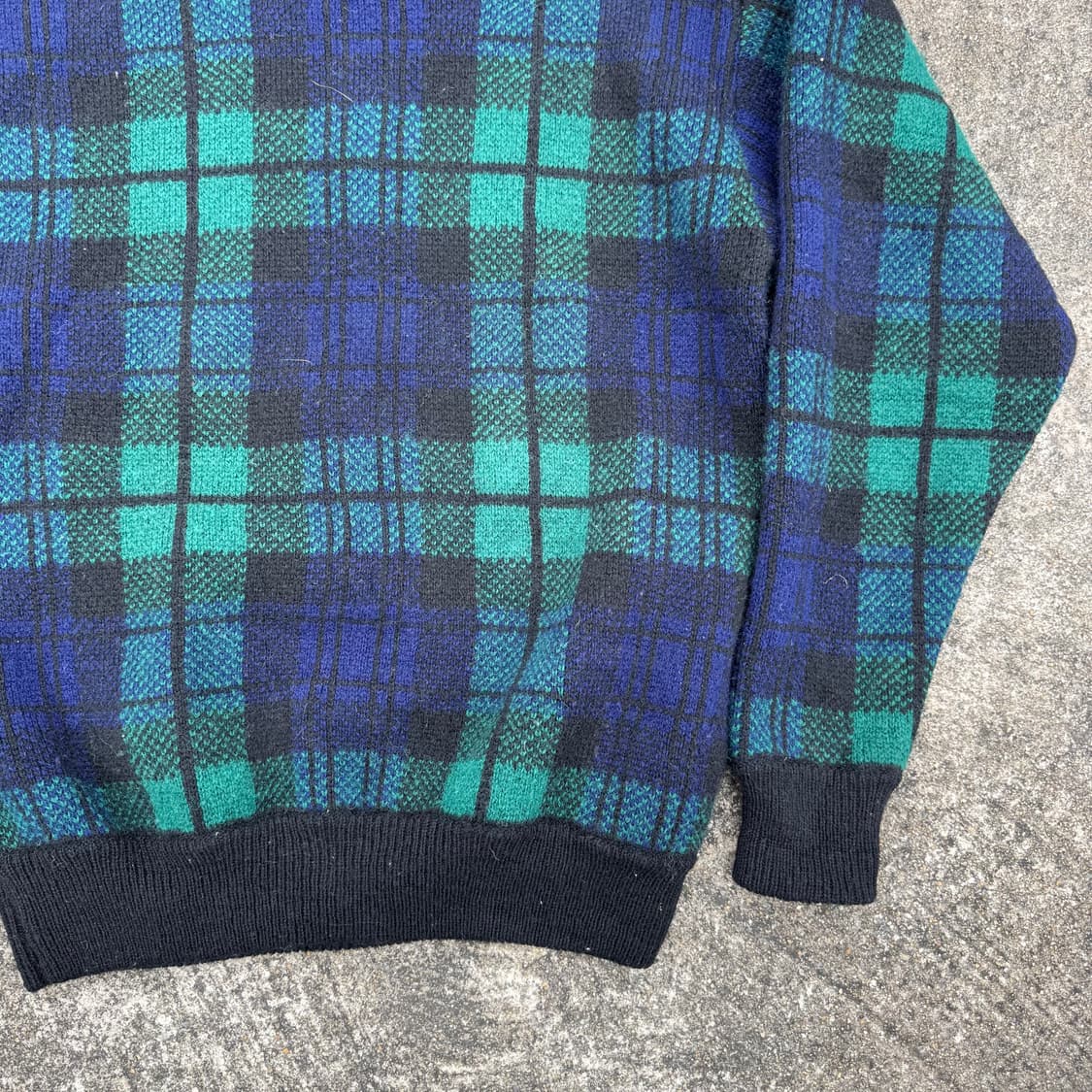 [L] Michael Ross 마이클로스 체크 니트 상품이미지5