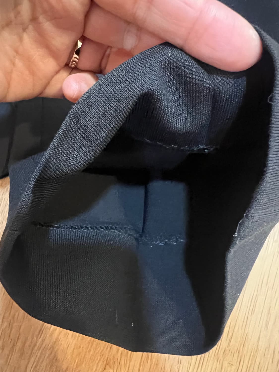 커스텀멜로우 여성 블랙 9부슬랙스 정장팬츠 상품이미지7