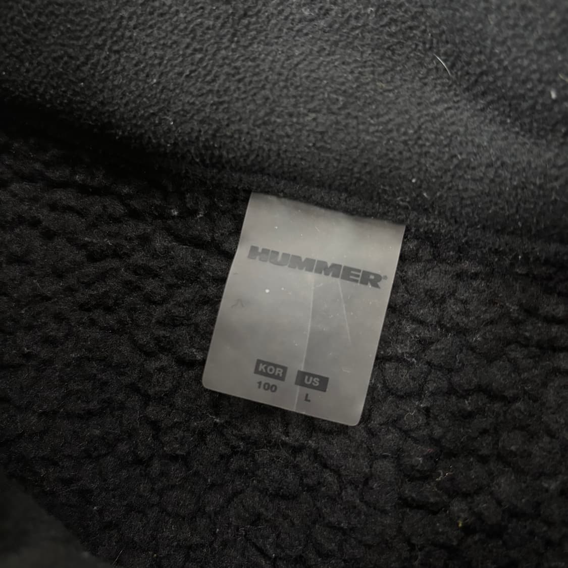 험머 패치 플리스 자켓 상품이미지3
