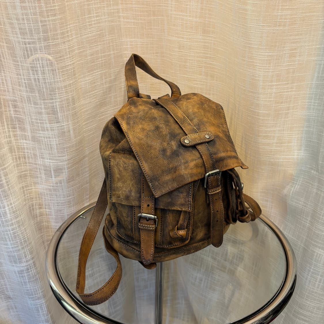 이태리 천연 소가죽 백팩     상품이미지2