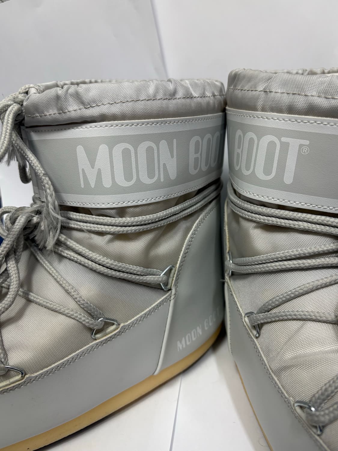 문부츠 36/38 그레이 황금사이즈 3회 착용 상품이미지1