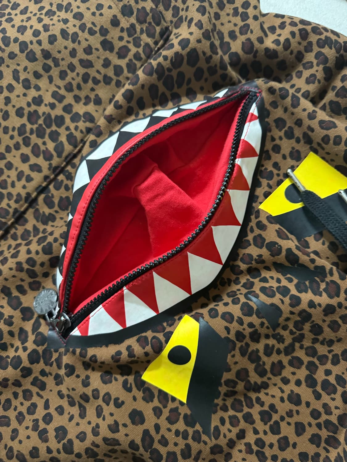 엘스팅코 후드티 레오파드 호피 후드 기모후드 갸루 귀 후드 상품이미지7