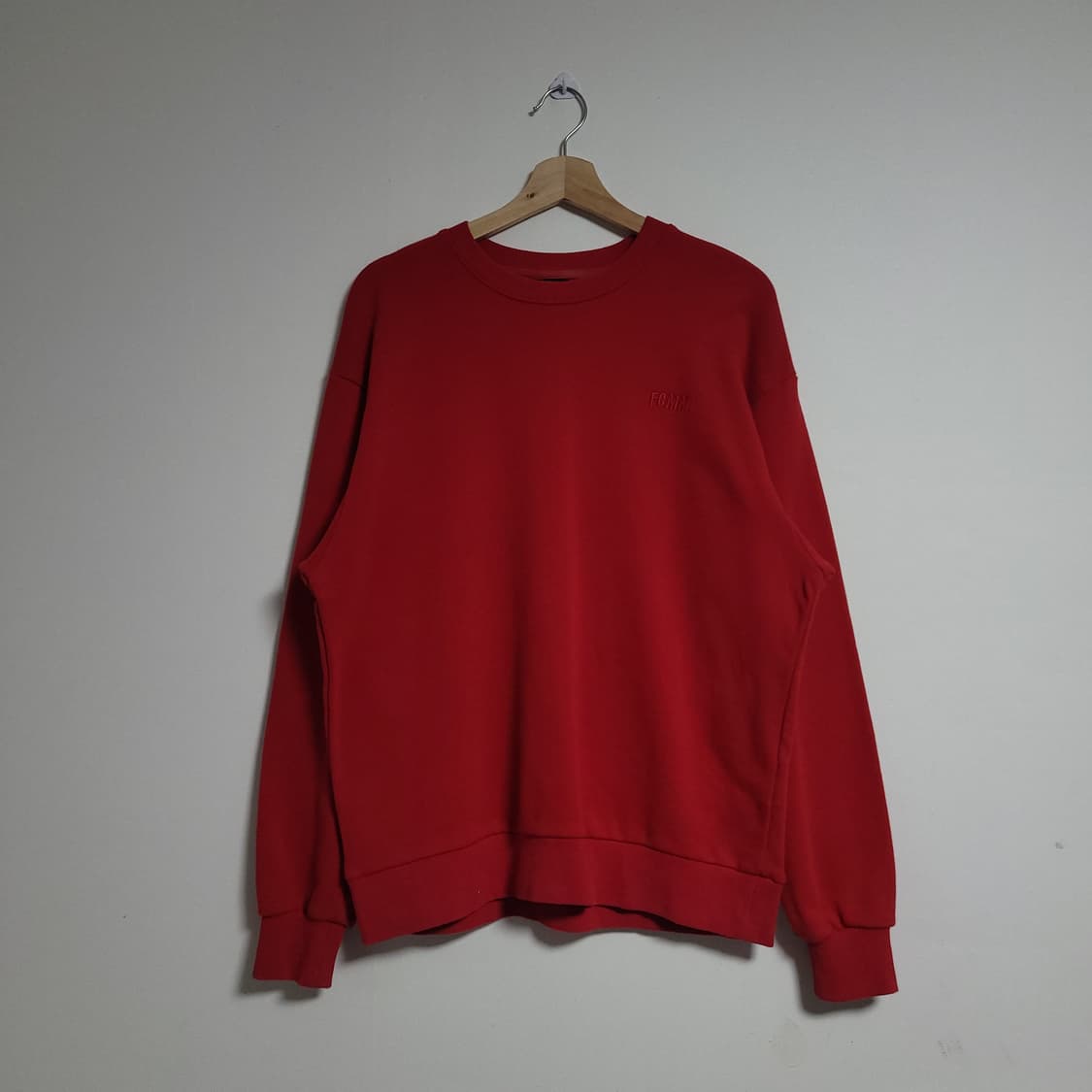 (L) FCMM 에프씨엠엠 레드 맨투맨 상품이미지1