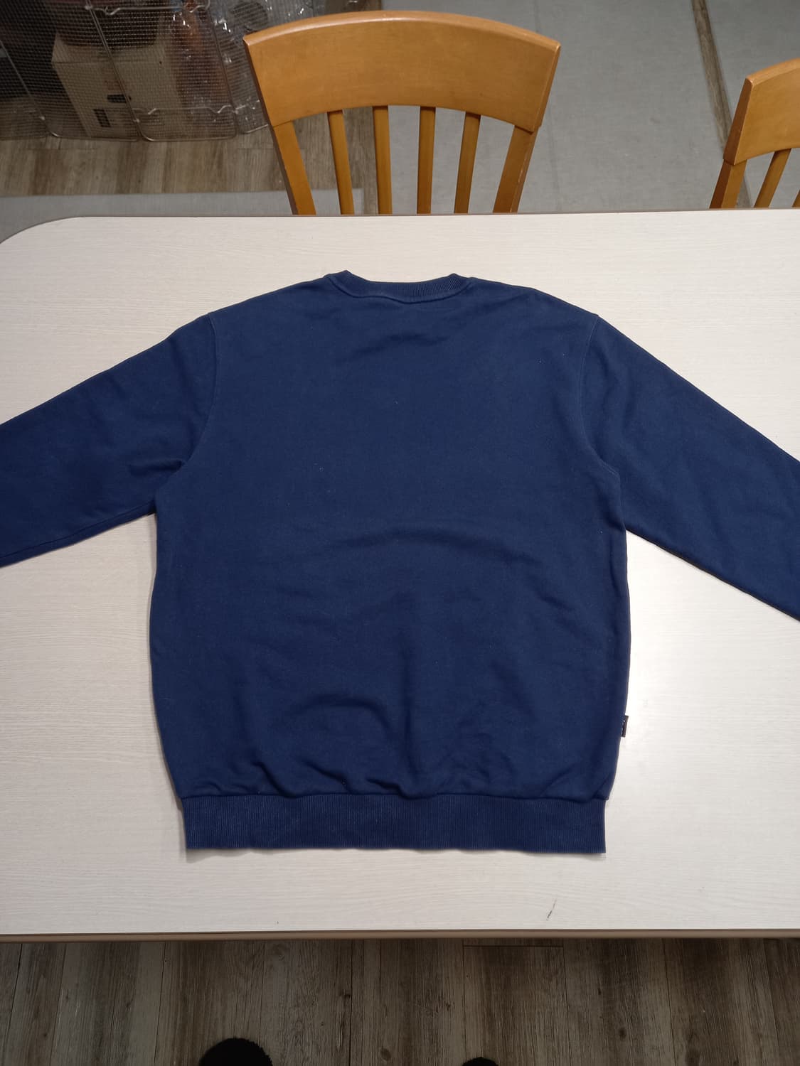 L-XL eider 봄가을용 맨투맨 네이비 L-691 상품이미지2