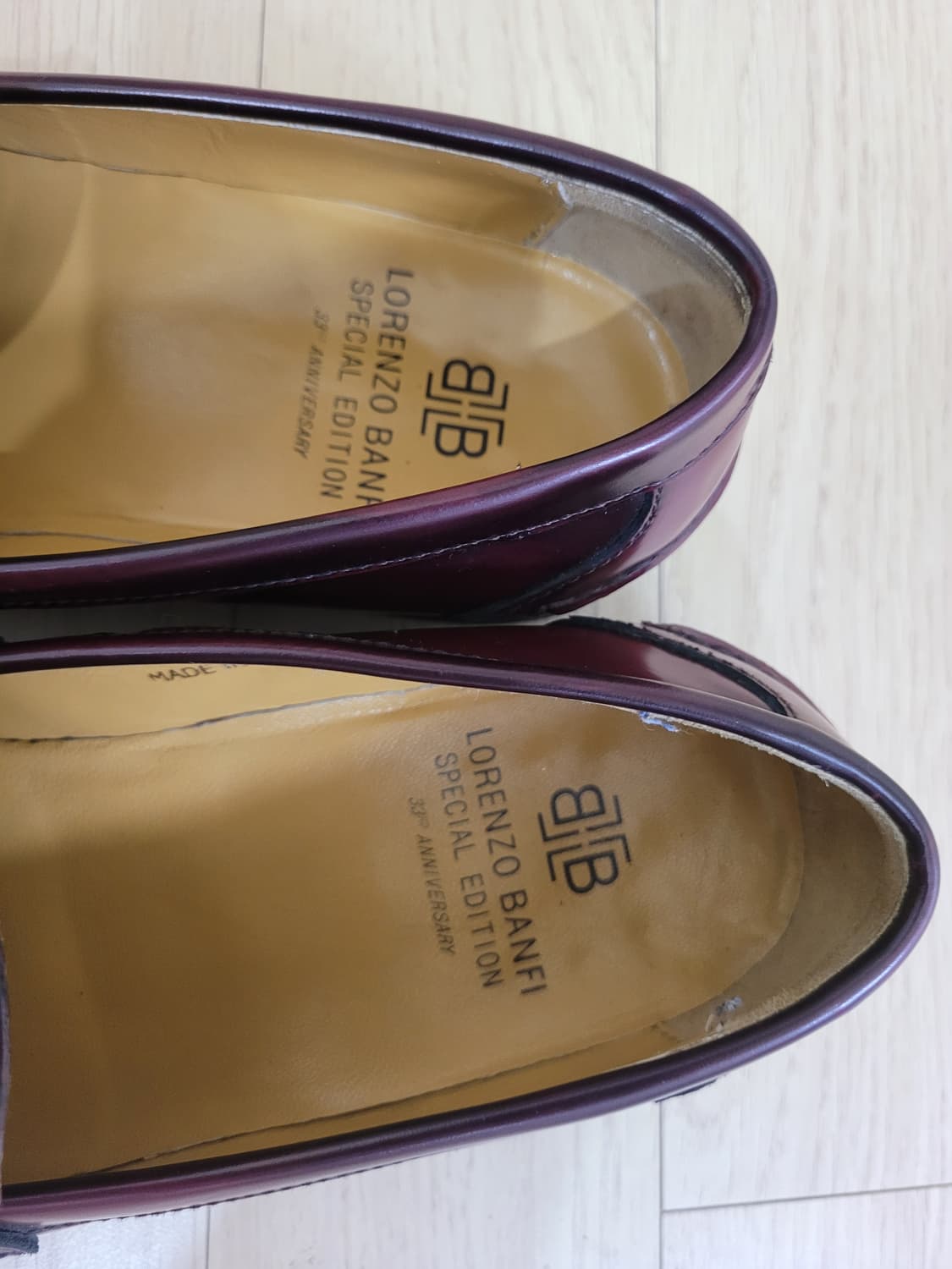 로렌조반피 Lorenzo Banfi 페니로퍼 270 버건디 상품이미지7