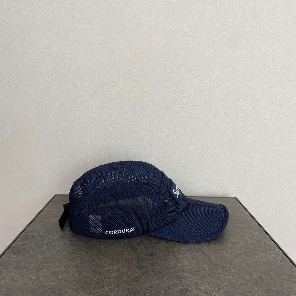 (OS) 슈프림 박스로고 캠프캡 모자 23SS 코듀라 메쉬 네이비 상품이미지3