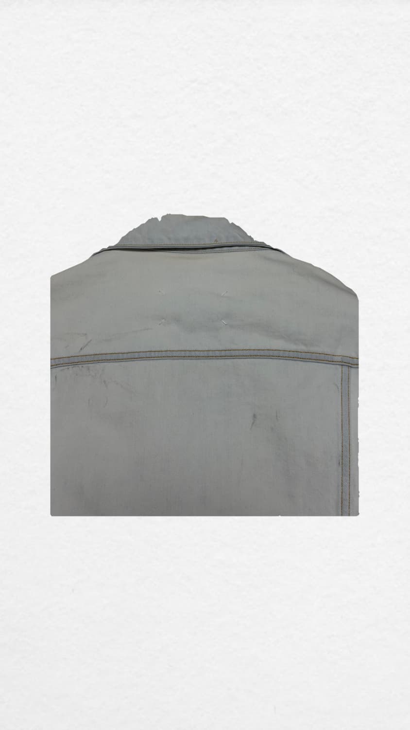 [50] Maison Margiela 마르지엘라 블리치 데님 자켓 상품이미지7