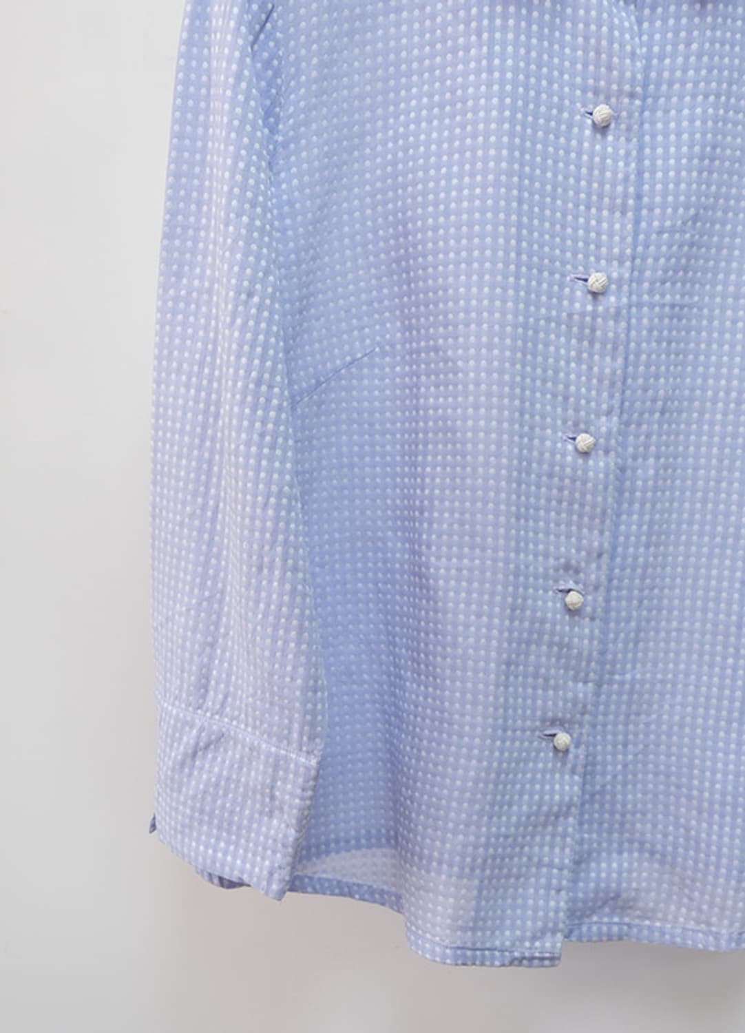 hanae mori 도트 패턴 셔츠 상품이미지3