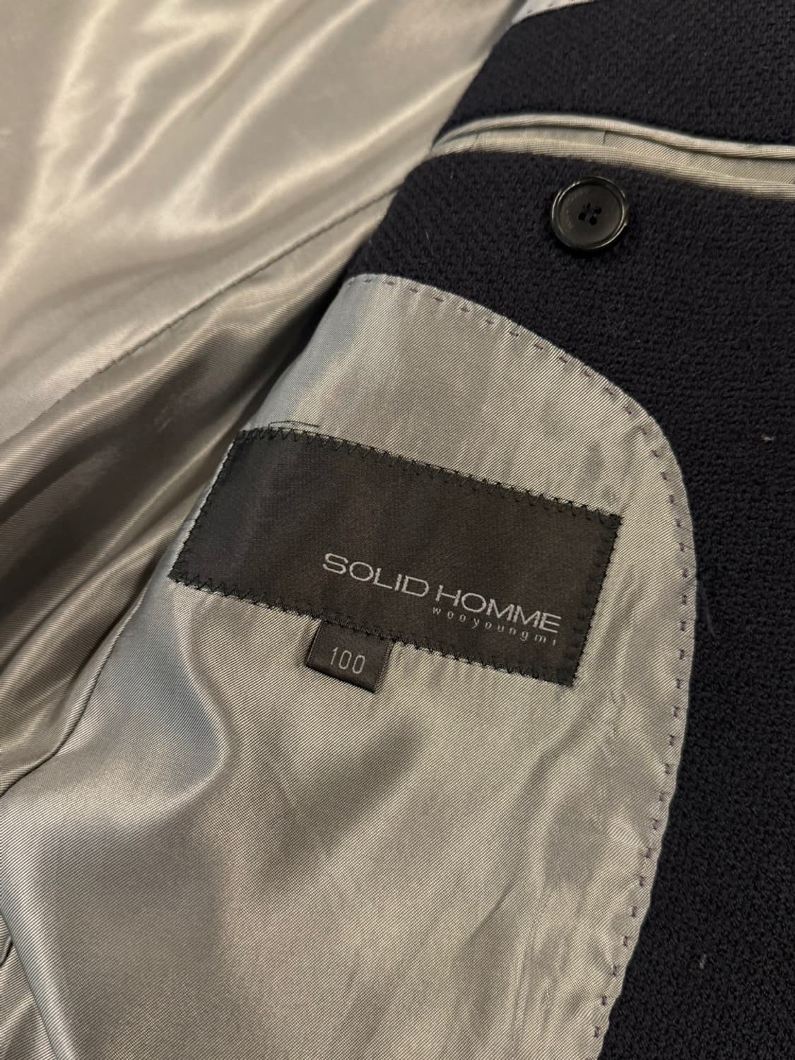 솔리드옴므 트위드 자켓 슬림100 상품이미지7