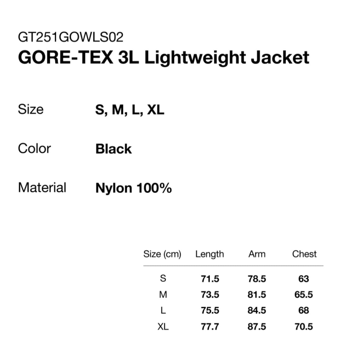 [M] 디스이즈네버댓 고어텍스 라이트웨이트 자켓 팝니다 상품이미지7