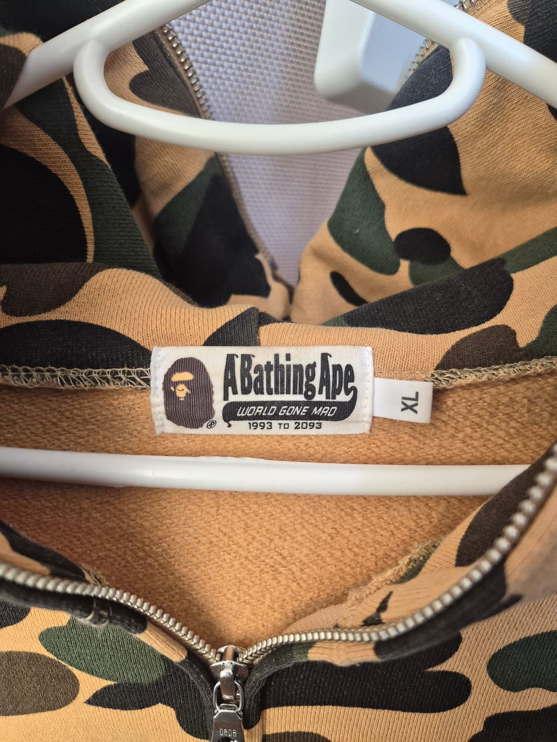 [베이프] 1st 카모 후드집업 황계 상품이미지2